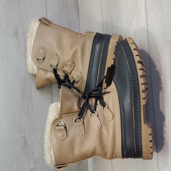 Sorel Mens Insulated Lined Outdoor Duck Rubber Mid calf boots shoes sz 7 - Picture 9 of 13